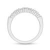 Thumbnail Image 2 of 0.45 CT. T.W. Diamond Nine Stone Anniversary Band in Platinum
