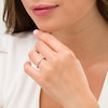 Thumbnail Image 2 of Trouvaille Collection 0.25 CT. DeBeers®-Graded Diamond Solitaire Engagement Ring in 18K White Gold (F/I1)