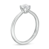 Thumbnail Image 3 of Trouvaille Collection 0.50 CT. DeBeers®-Graded Diamond Solitaire Engagement Ring in 18K White Gold (F/I1)