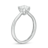 Thumbnail Image 2 of Trouvaille Collection 1.00 CT. DeBeers®-Graded Diamond Solitaire Engagement Ring in 18K White Gold (F/I1)