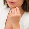 Thumbnail Image 2 of Trouvaille Collection 1.50 CT. DeBeers®-Graded Diamond Solitaire Engagement Ring in 18K White Gold (F/I1)