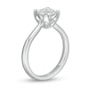 Thumbnail Image 3 of Trouvaille Collection 1.50 CT. DeBeers®-Graded Diamond Solitaire Engagement Ring in 18K White Gold (F/I1)