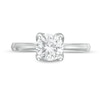 Thumbnail Image 4 of Trouvaille Collection 1.50 CT. DeBeers®-Graded Diamond Solitaire Engagement Ring in 18K White Gold (F/I1)