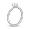 Thumbnail Image 3 of Trouvaille Collection 0.50 CT. DeBeers®-Graded Pear-Shaped Diamond Solitaire Engagement Ring in 18K White Gold (F/SI2)