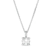 Thumbnail Image 1 of Trouvaille Collection 0.30 CT. DeBeers®-Graded Diamond Solitaire Pendant in 14K White Gold (F/I1)