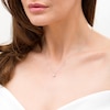 Thumbnail Image 2 of Trouvaille Collection 0.30 CT. DeBeers®-Graded Diamond Solitaire Pendant in 14K White Gold (F/I1)
