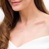 Thumbnail Image 2 of Trouvaille Collection 0.50 CT. DeBeers®-Graded Diamond Solitaire Pendant in 14K White Gold (F/I1)