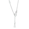 Thumbnail Image 3 of Trouvaille Collection 1.00 CT. DeBeers®-Graded Diamond Solitaire Pendant in 14K White Gold (F/I1)