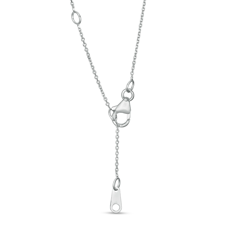 Trouvaille Collection 1.00 CT. DeBeers®-Graded Diamond Solitaire Pendant in 14K White Gold (F/I1)