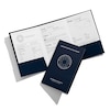Thumbnail Image 5 of Trouvaille Collection 0.33 CT. T.W. DeBeers®-Graded Diamond Frame Pendant in 14K White Gold (F/I1)