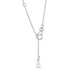 Thumbnail Image 3 of Trouvaille Collection 0.50 CT. T.W. DeBeers®-Graded Diamond Frame Pendant in 14K White Gold (F/I1)