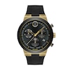 Thumbnail Image 0 of Men's Movado Bold® Chronograph Gold-Tone IP and Black Ceramic Watch with Black Dial (Model: 3600712)
