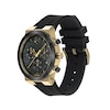 Thumbnail Image 1 of Men's Movado Bold® Chronograph Gold-Tone IP and Black Ceramic Watch with Black Dial (Model: 3600712)