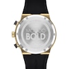 Thumbnail Image 2 of Men's Movado Bold® Chronograph Gold-Tone IP and Black Ceramic Watch with Black Dial (Model: 3600712)