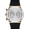 Thumbnail Image 3 of Men's Movado Bold® Chronograph Gold-Tone IP and Black Ceramic Watch with Black Dial (Model: 3600712)