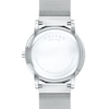 Thumbnail Image 2 of Men's Movado Museum® Classic Diamond Accent Silver-Tone Mesh Watch with Black Dial (Model: 607511)