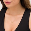 Thumbnail Image 2 of Diamond Accent Elephant Pendant in Sterling Silver with 14K Gold Plate