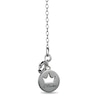 Thumbnail Image 2 of Enchanted Disney Villains Maleficent 0.145 CT. T.W. Black Diamond Heart and Wings Pendant in Sterling Silver