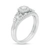 Thumbnail Image 3 of 0.45 CT. T.W. Diamond Frame Bridal Set in 10K White Gold