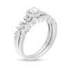 Thumbnail Image 2 of 0.58 CT. T.W. Diamond Frame Scatter Bridal Set in 10K White Gold