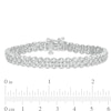 1.00 CT. T.W. Diamond Triple-Row Tennis Bracelet in Sterling Silver