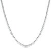 Thumbnail Image 1 of 3.00 CT. T.W. Diamond Graduated Tennis Necklace in 10K White Gold - 17"