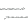 Thumbnail Image 3 of 3.00 CT. T.W. Diamond Graduated Tennis Necklace in 10K White Gold - 17"