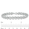 Thumbnail Image 3 of 0.50 CT. T.W. Composite Diamond Tennis Bracelet in Sterling Silver - 7.25&quot;