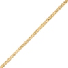 Thumbnail Image 1 of Italian Gold 3.5mm Wheat Chain Bracelet in Hollow 14K Gold - 7.5"