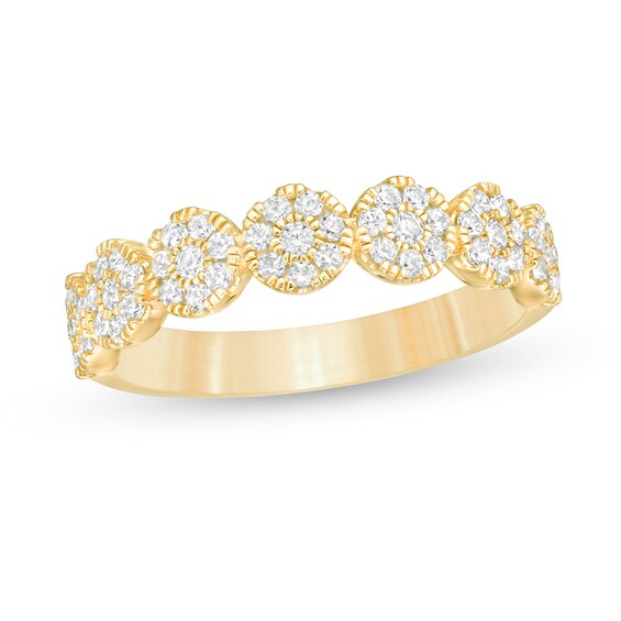 0.50 CT. T.W. Composite Diamond Anniversary Band in 10K Gold
