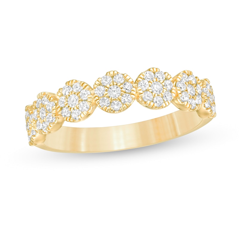 Main Image 1 of 0.50 CT. T.W. Composite Diamond Anniversary Band in 10K Gold