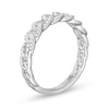 Thumbnail Image 3 of 0.25 CT. T.W. Diamond Chain Link Anniversary Band in 14K White Gold