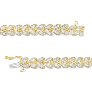 1.00 CT. T.W. Diamond Tennis Bracelet in 10K Gold