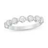 Thumbnail Image 1 of 0.45 CT. T.W. Diamond Vintage-Style Anniversary Band in 14K White Gold