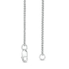 Thumbnail Image 2 of Marilyn Monroe™ Collection 0.45 CT. T.W. Diamond Marquise Station Necklace in 10K White Gold