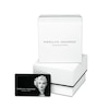 Thumbnail Image 4 of Marilyn Monroe™ Collection 0.45 CT. T.W. Diamond Marquise Station Necklace in 10K White Gold