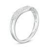 Thumbnail Image 2 of 0.23 CT. T.W. Diamond Contour Anniversary Band in 10K White Gold