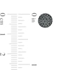 Thumbnail Image 3 of 0.95 CT. T.W. Black Diamond Ball Stud Earrings in Sterling Silver