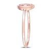 Thumbnail Image 3 of 0.05 CT. T.W. Diamond Clover Ring in 10K Rose Gold