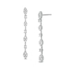 Thumbnail Image 0 of Marilyn Monroe™ Collection 0.45 CT. T.W. Diamond Marquise Drop Earrings in 10K White Gold