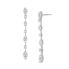 Thumbnail Image 1 of Marilyn Monroe™ Collection 0.45 CT. T.W. Diamond Marquise Drop Earrings in 10K White Gold