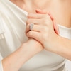 Thumbnail Image 2 of 1.45 CT. T.W. Diamond Past Present Future® Engagement Ring in 14K White Gold