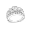 Thumbnail Image 1 of 2.95 CT. T.W. Diamond Past Present Future® Engagement Ring in 14K White Gold (I/I2)