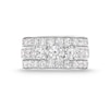 Thumbnail Image 4 of 2.95 CT. T.W. Diamond Past Present Future® Engagement Ring in 14K White Gold (I/I2)