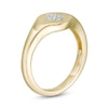 Thumbnail Image 2 of Wonder Woman™ Collection 0.04 CT. T.W. Diamond Tiara Star Signet Ring in 10K Gold