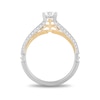 Thumbnail Image 3 of Enchanted Disney Merida 0.69 CT. T.W. Diamond Split Shank Engagement Ring in 14K Two-Tone Gold