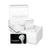 Thumbnail Image 3 of Marilyn Monroe™ Collection 0.95 CT. T.W. Composite Diamond Sunburst Frame Engagement Ring in 14K White Gold