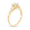 Thumbnail Image 2 of 0.98 CT. T.W. Diamond Past Present Future® Engagement Ring in 14K Gold