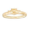 Thumbnail Image 4 of 0.98 CT. T.W. Diamond Past Present Future® Engagement Ring in 14K Gold