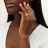 Thumbnail Image 1 of 0.29 CT. T.W. Diamond Open Filigree Bridal Set in 10K White Gold